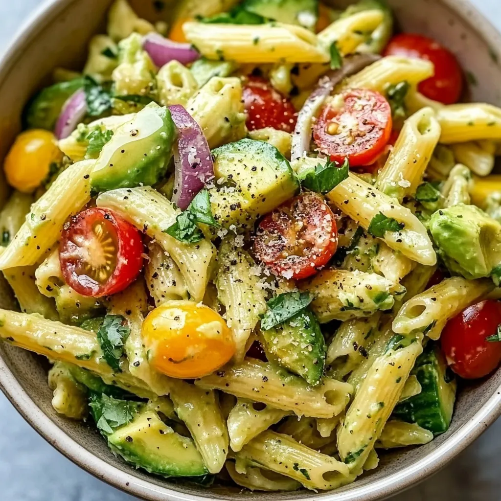 Quick & Creamy Avocado Pasta Salad for Any Occasion